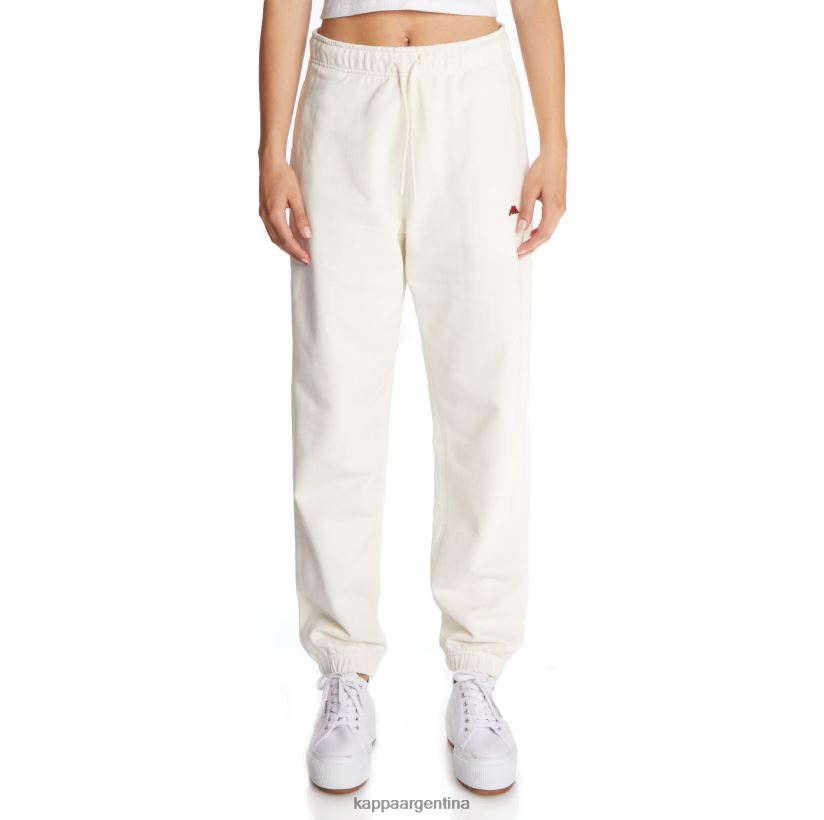 Kappa hombres bata giovani aurion pantalones deportivos crema 2FJJXV69