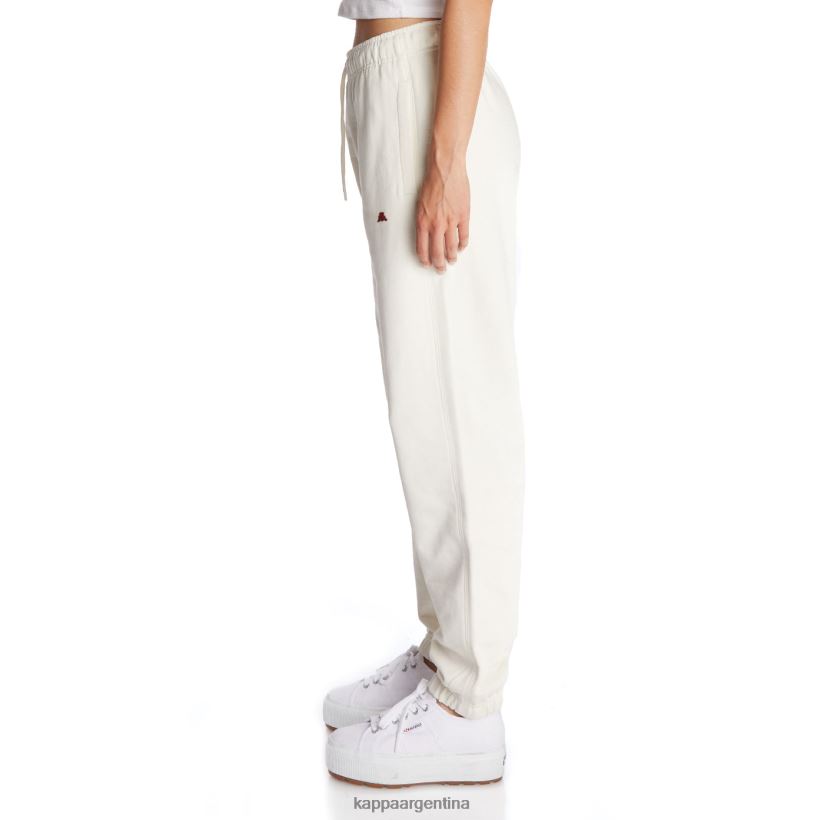 Kappa hombres bata giovani aurion pantalones deportivos crema 2FJJXV69