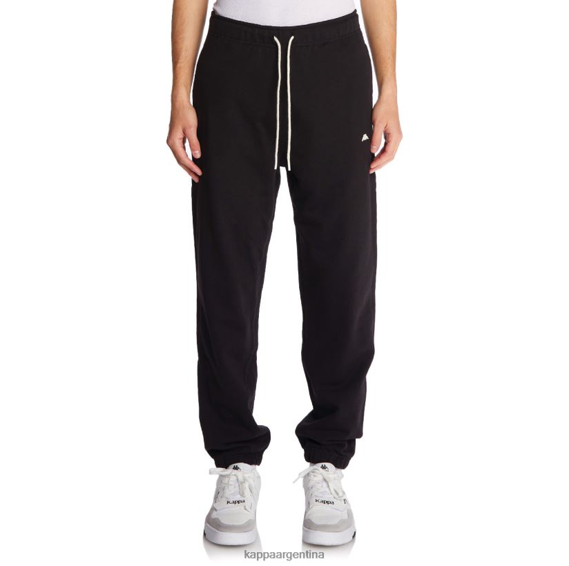 Kappa hombres bata giovani aurion pantalones deportivos negro 2FJJXV67