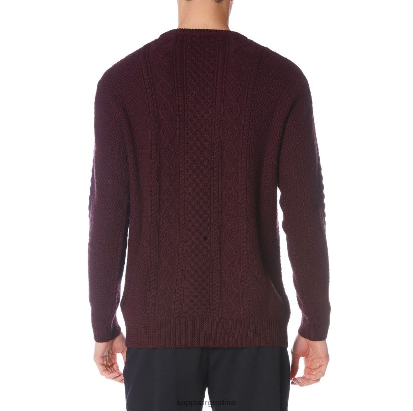 Kappa hombres bata giovani acrab jersey borgoña 2FJJXV96