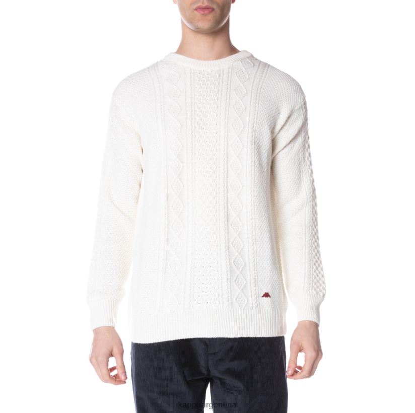 Kappa hombres bata giovani acrab jersey crema 2FJJXV98