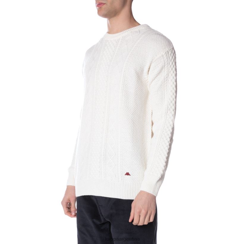 Kappa hombres bata giovani acrab jersey crema 2FJJXV98