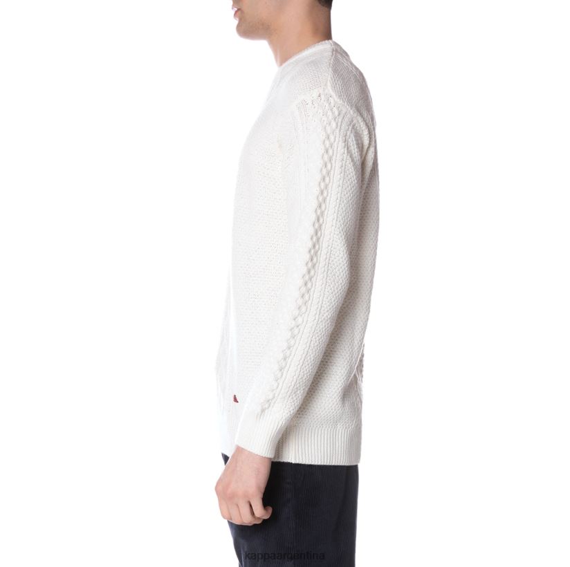 Kappa hombres bata giovani acrab jersey crema 2FJJXV98