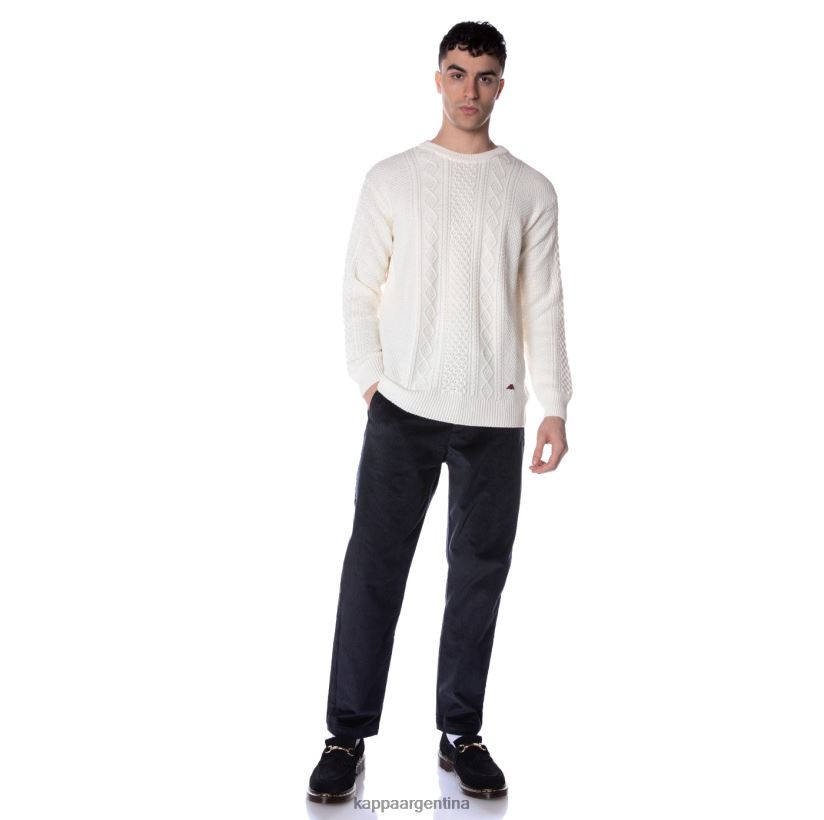 Kappa hombres bata giovani acrab jersey crema 2FJJXV98