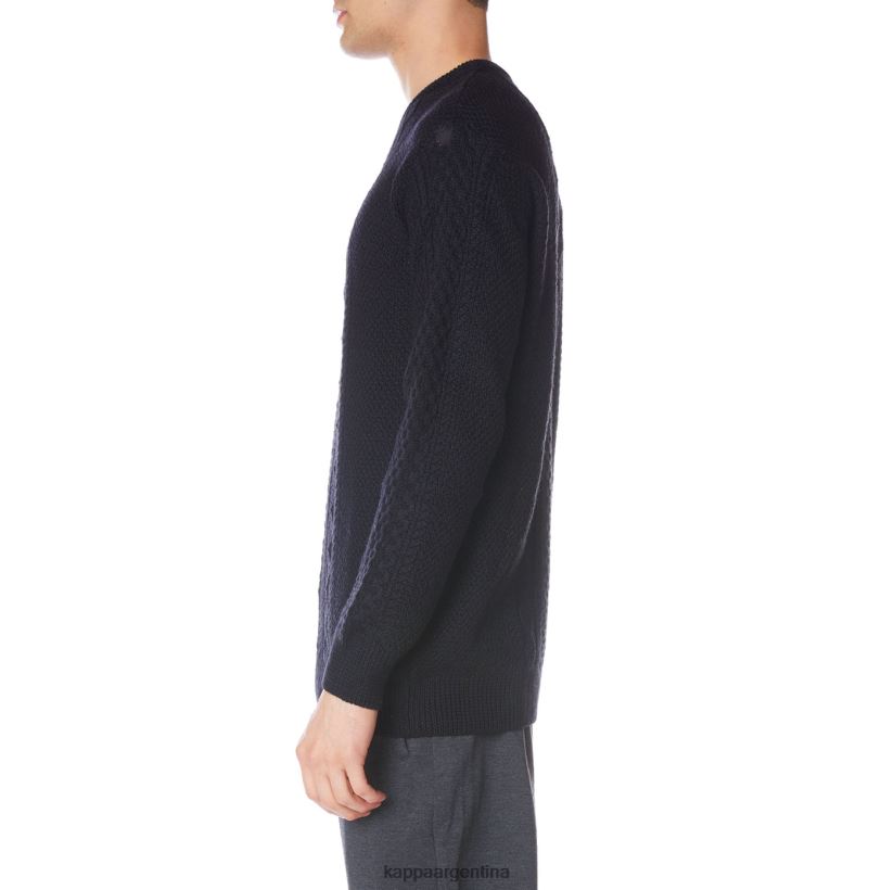 Kappa hombres bata giovani acrab jersey negro 2FJJXV97