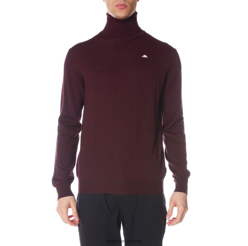 Kappa hombres bata giovani deiron cuello alto borgoña 2FJJXV93