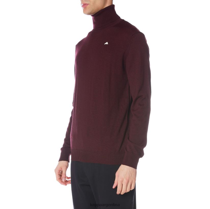 Kappa hombres bata giovani deiron cuello alto borgoña 2FJJXV93