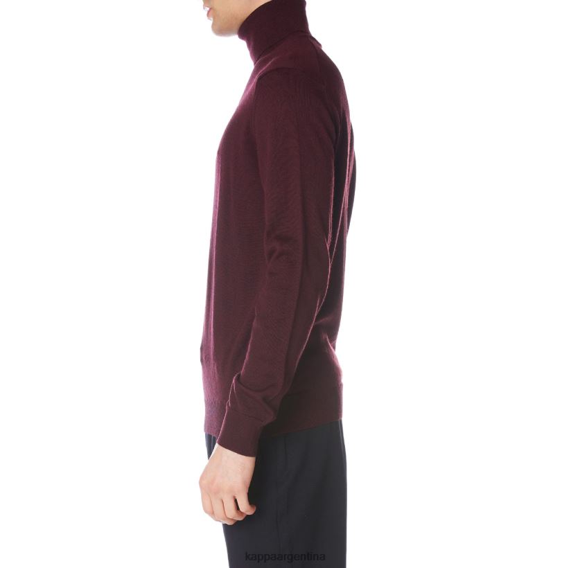 Kappa hombres bata giovani deiron cuello alto borgoña 2FJJXV93