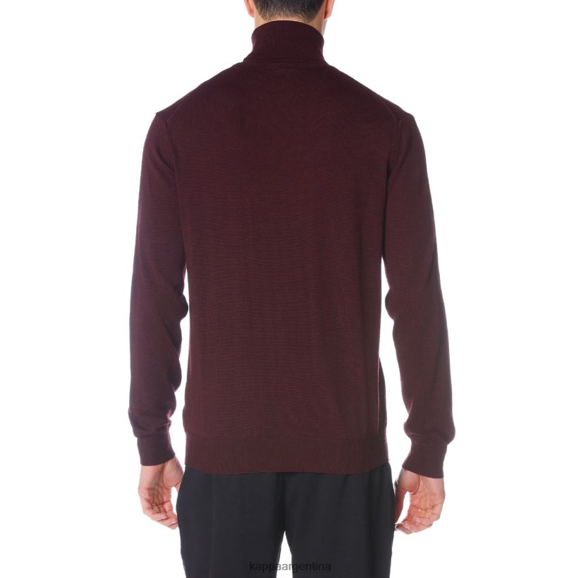 Kappa hombres bata giovani deiron cuello alto borgoña 2FJJXV93