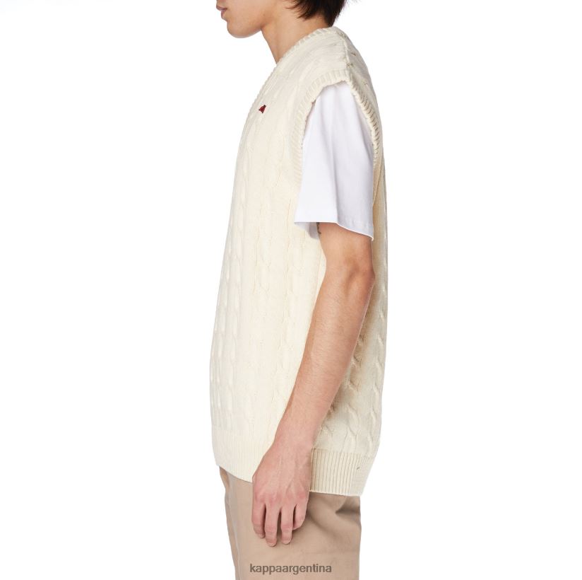 Kappa hombres bata giovani nembus chaleco crema 2FJJXV91