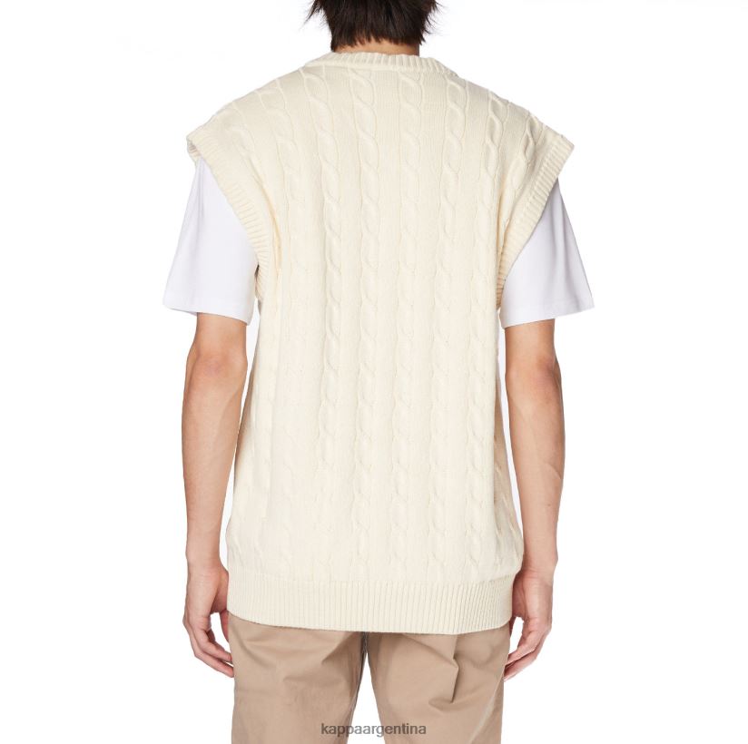 Kappa hombres bata giovani nembus chaleco crema 2FJJXV91