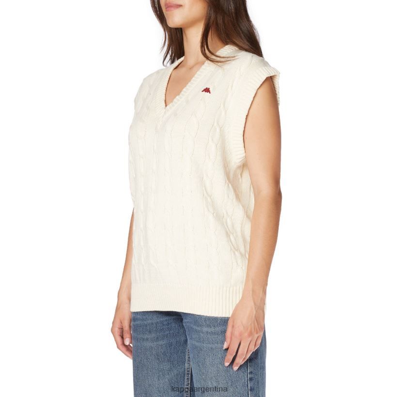 Kappa hombres bata giovani nembus chaleco crema 2FJJXV91