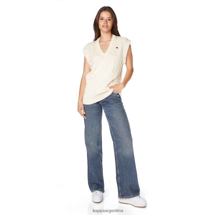 Kappa hombres bata giovani nembus chaleco crema 2FJJXV91
