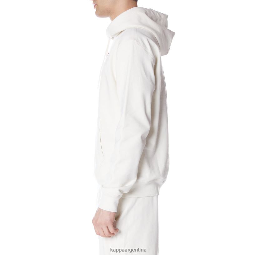 Kappa hombres bata giovani gramys sudadera con capucha crema 2FJJXV48