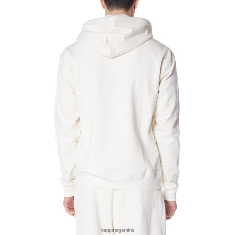 Kappa hombres bata giovani gramys sudadera con capucha crema 2FJJXV48