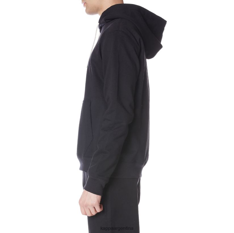 Kappa hombres bata giovani gramys sudadera con capucha negro 2FJJXV50