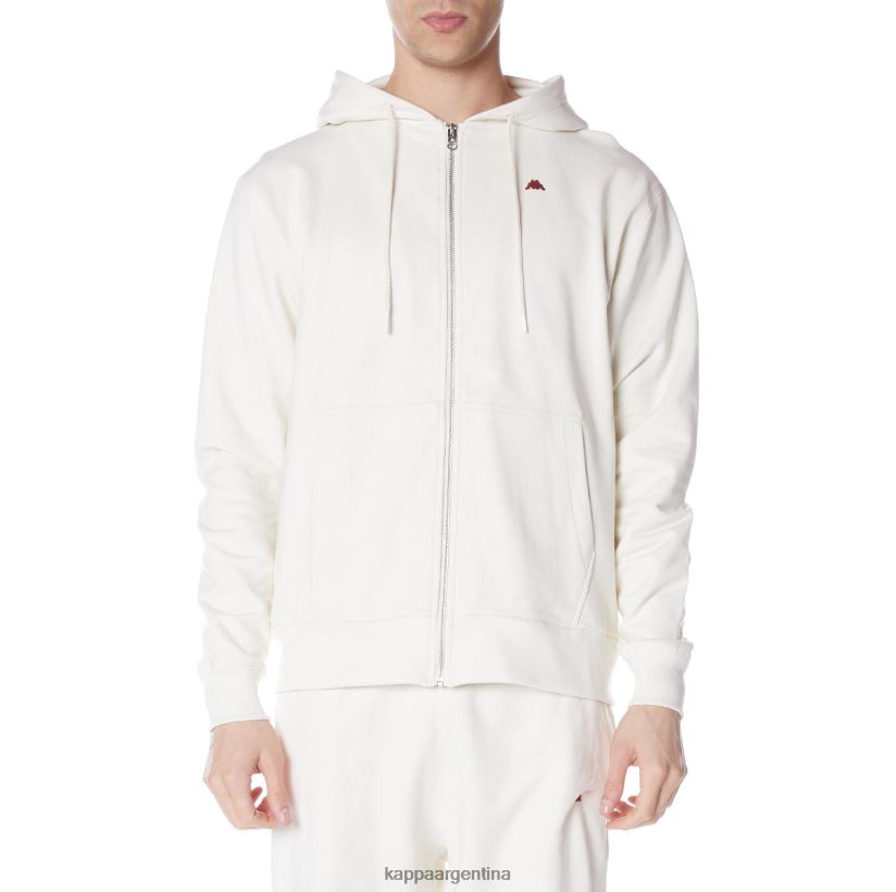 Kappa hombres sudadera robe giovani portos crema 2FJJXV53