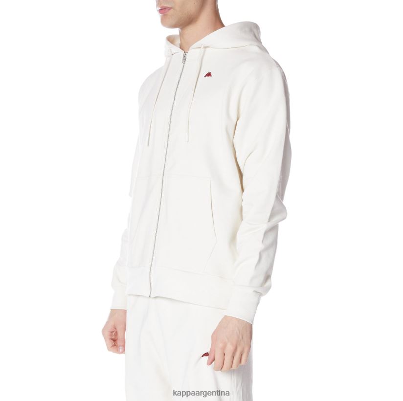 Kappa hombres sudadera robe giovani portos crema 2FJJXV53