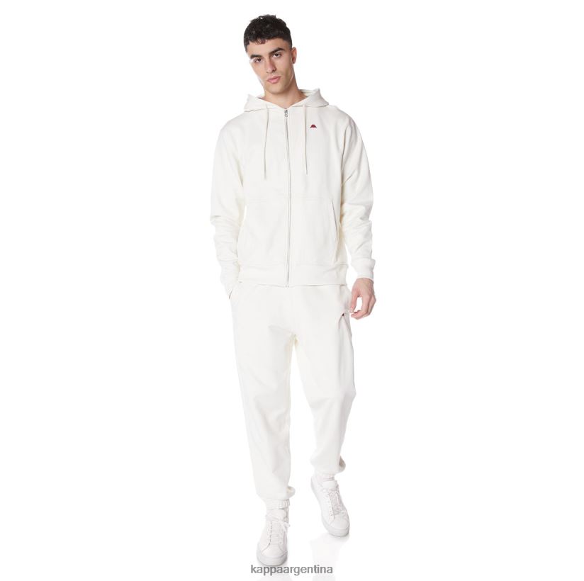 Kappa hombres sudadera robe giovani portos crema 2FJJXV53