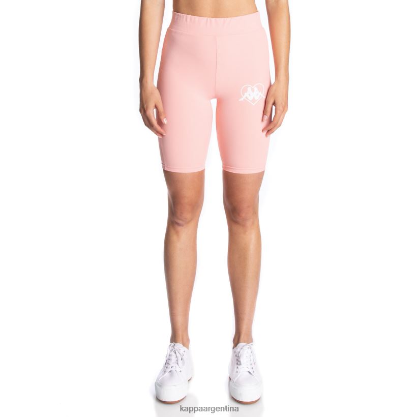 Kappa mujer pantalones cortos de bicicleta chorzow 2 auténticos rosa 2FJJXV390