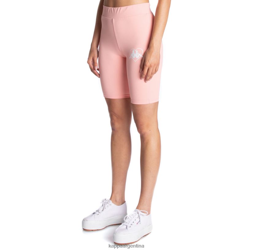Kappa mujer pantalones cortos de bicicleta chorzow 2 auténticos rosa 2FJJXV390