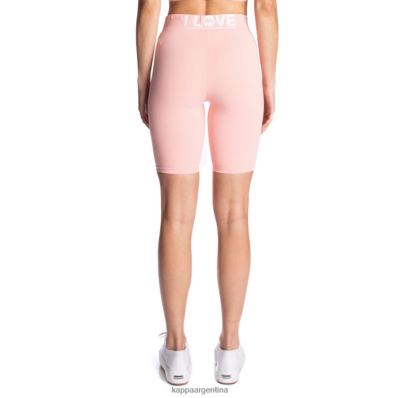 Kappa mujer pantalones cortos de bicicleta chorzow 2 auténticos rosa 2FJJXV390