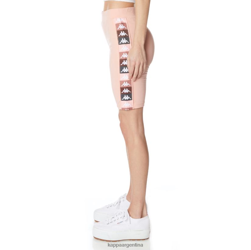 Kappa mujer shorts ciclistas 222 banda mia rosa 2FJJXV388