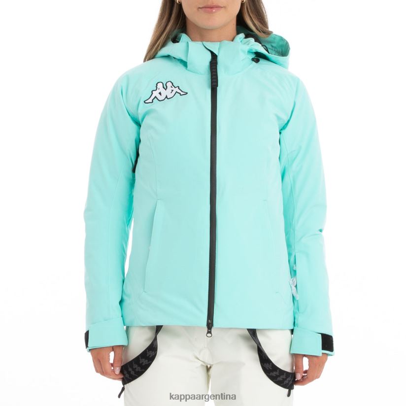 Kappa mujer chaqueta de esquí 6cento 610 azur 2FJJXV371