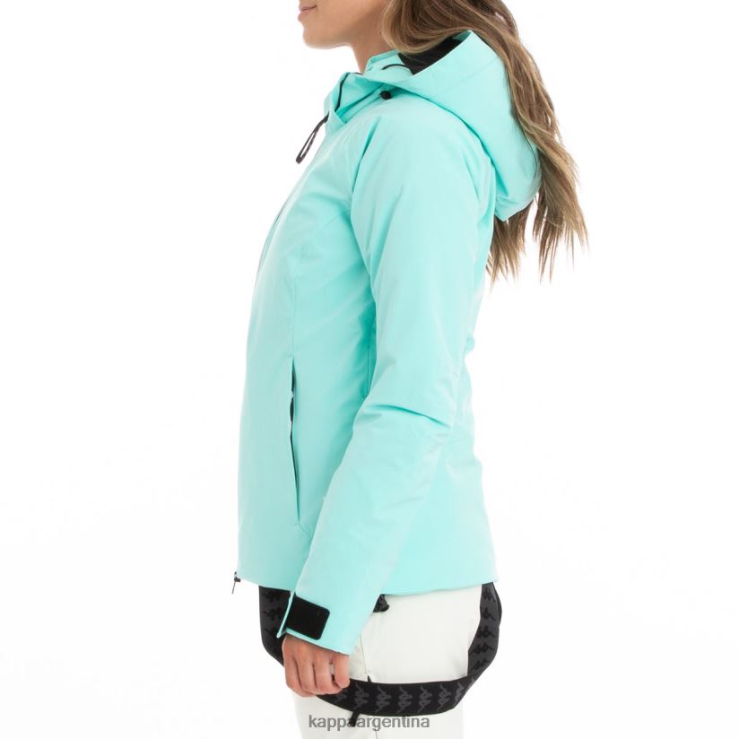 Kappa mujer chaqueta de esquí 6cento 610 azur 2FJJXV371