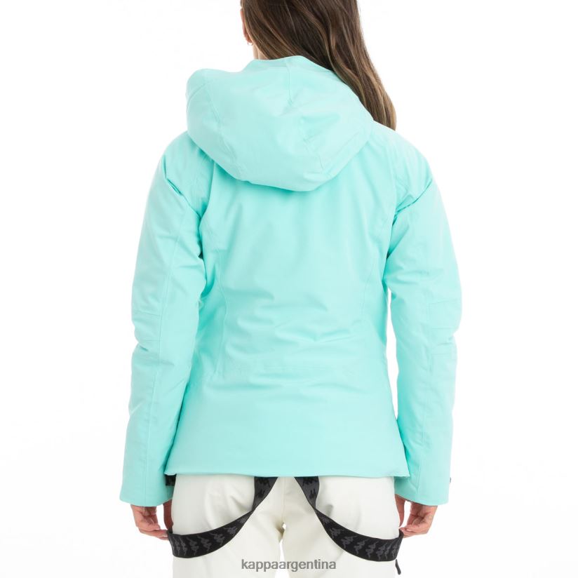 Kappa mujer chaqueta de esquí 6cento 610 azur 2FJJXV371