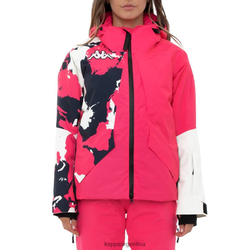 Kappa mujer chaqueta de esquí 6cento 612p azul rosado 2FJJXV373