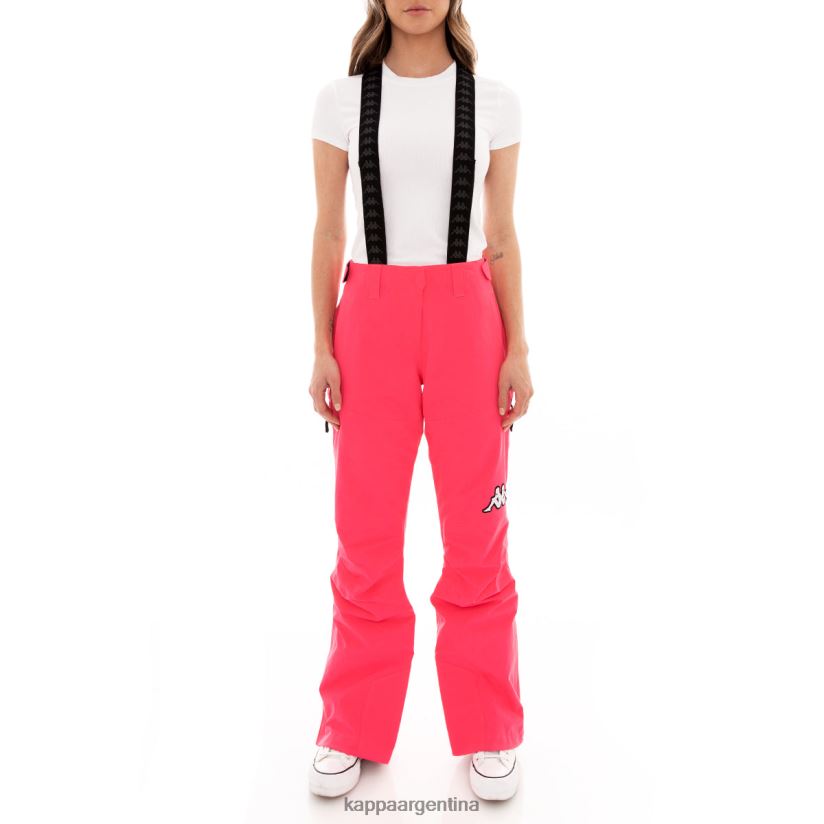 Kappa mujer pantalones de esquí 6cento 665 rosa 2FJJXV370