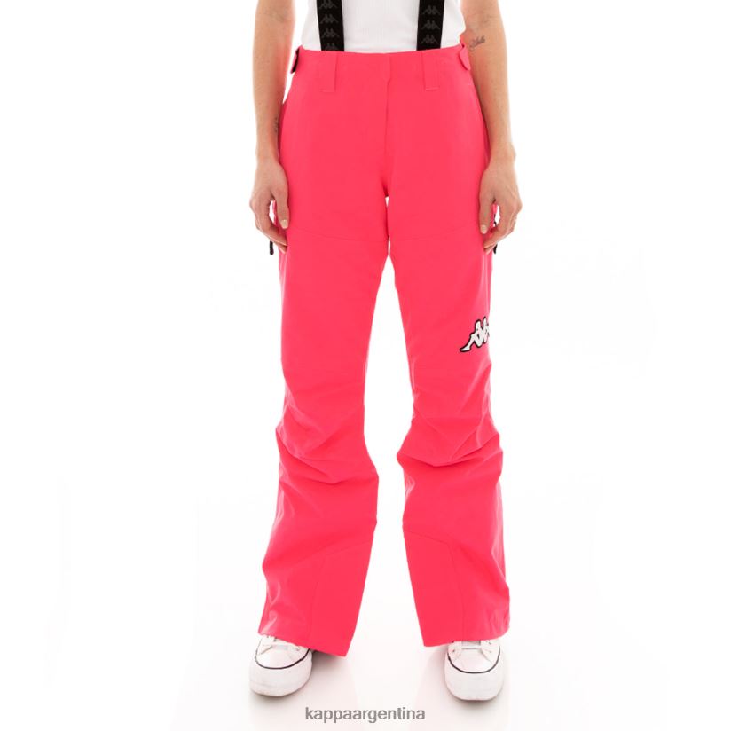 Kappa mujer pantalones de esquí 6cento 665 rosa 2FJJXV370