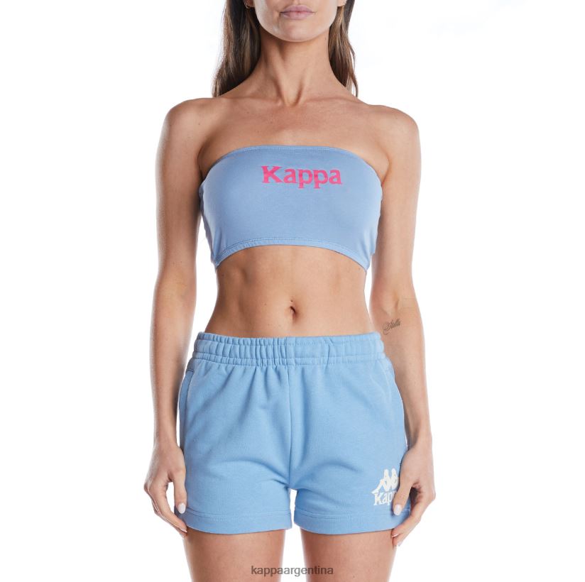 Kappa mujer auténtico bandeau ambohidratrimo arena azul claro 2FJJXV387