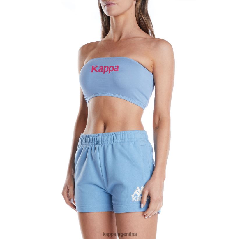 Kappa mujer auténtico bandeau ambohidratrimo arena azul claro 2FJJXV387