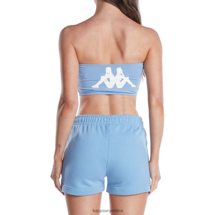 Kappa mujer auténtico bandeau ambohidratrimo arena azul claro 2FJJXV387