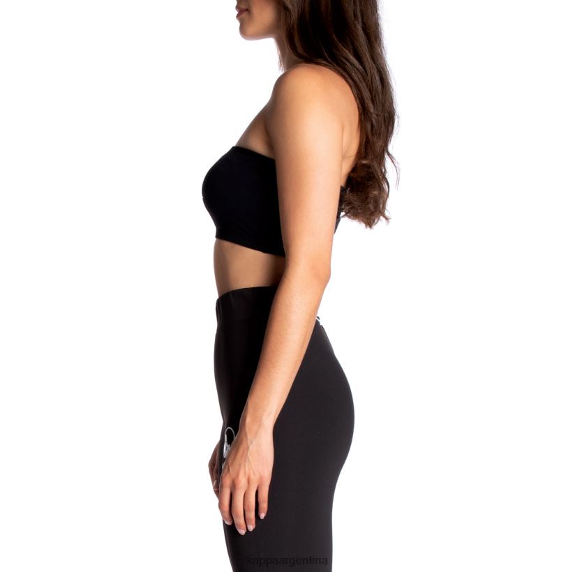 Kappa mujer auténtico bandeau koszalin azabache negro 2FJJXV386