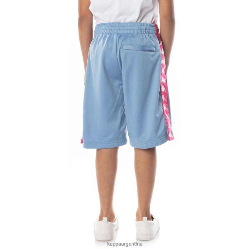 Kappa niños pantalones cortos 222 banda Treadwellz para niños rosa azul claro 2FJJXV806
