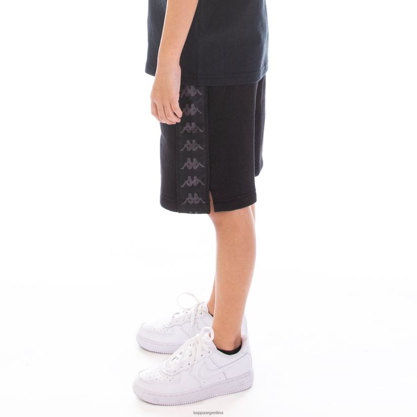Kappa niños pantalones cortos 222 banda marvz para niños amarillo azul blanco 2FJJXV815