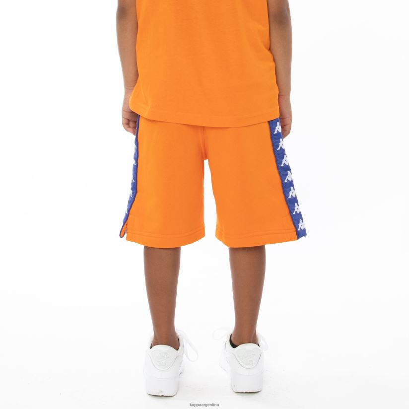Kappa niños pantalones cortos 222 banda marvz para niños amarillo azul blanco 2FJJXV815