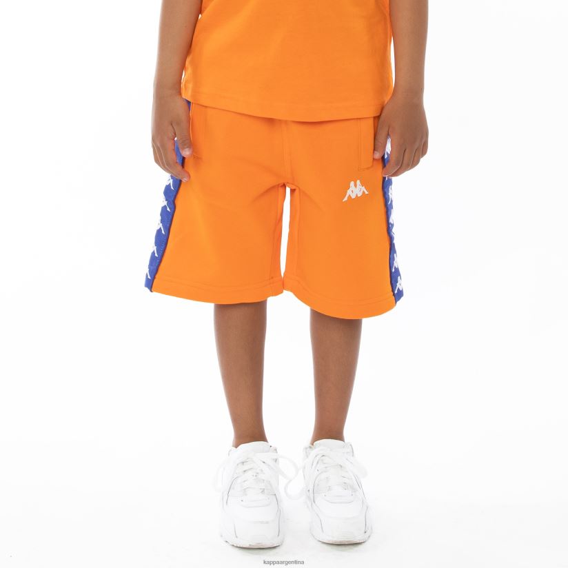 Kappa niños pantalones cortos 222 banda marvz para niños amarillo azul blanco 2FJJXV815