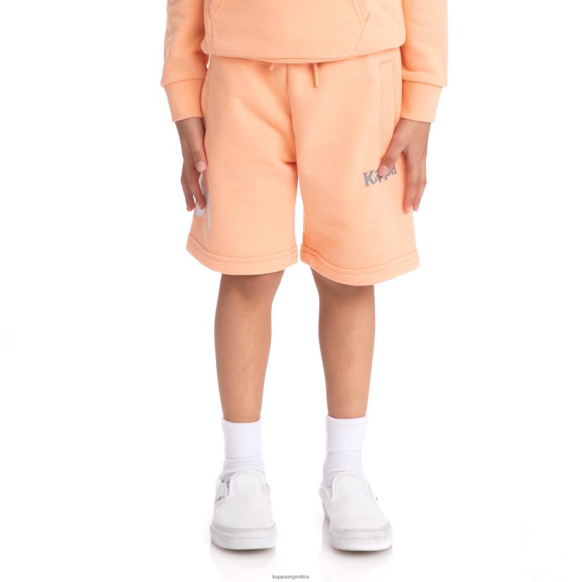 Kappa niños pantalones cortos de sangone auténticos para niños durazno 2FJJXV810