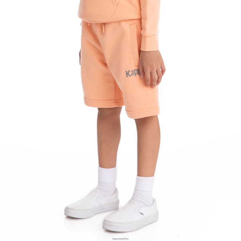 Kappa niños pantalones cortos de sangone auténticos para niños durazno 2FJJXV810