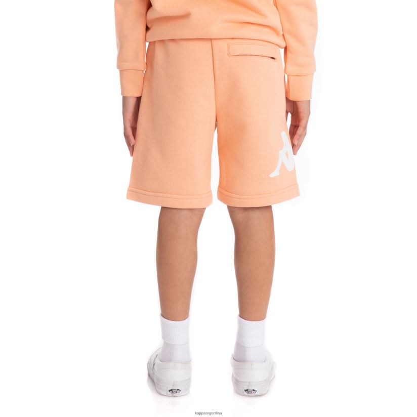 Kappa niños pantalones cortos de sangone auténticos para niños durazno 2FJJXV810