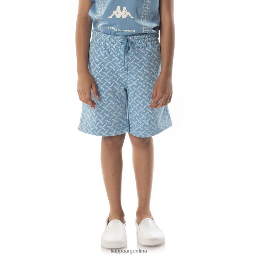 Kappa niños pantalones cortos plimmo auténticos para niños arena azul claro 2FJJXV795