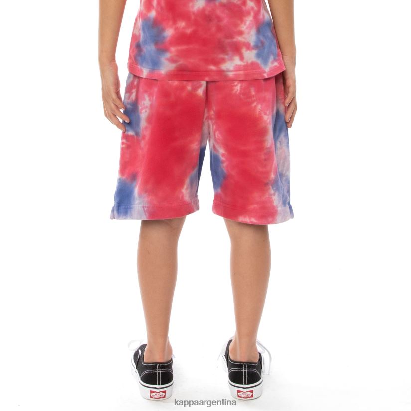 Kappa niños pantalones cortos teñidos anudados cyntu auténticos para niños crema brandy violeta tie-dye 2FJJXV817