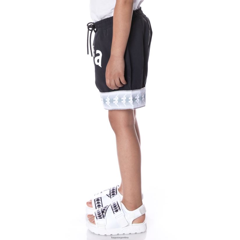 Kappa niños shorts de baño para niños 222 banda calband negro azabache 2FJJXV789
