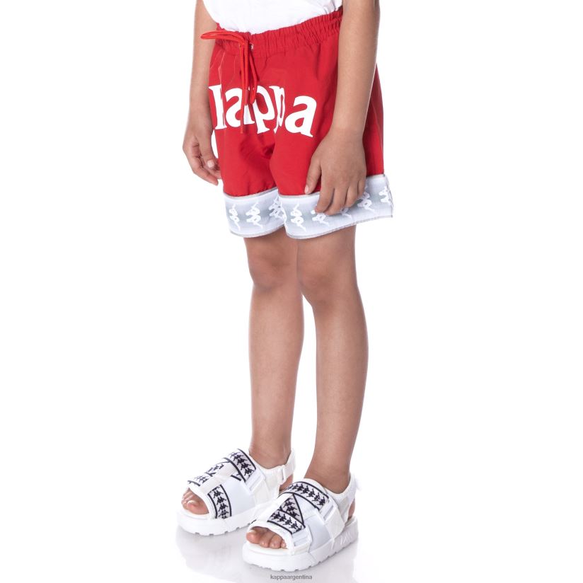 Kappa niños shorts de baño para niños 222 banda calband rojo 2FJJXV788