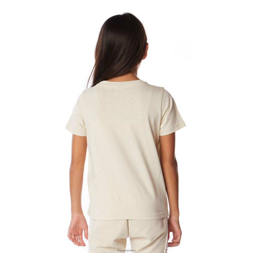 Kappa niños Camiseta Graphik Graphik auténtica para niños. beige 2FJJXV663
