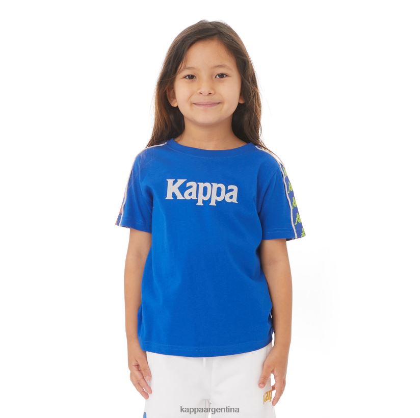 Kappa niños camiseta bendoc auténtica para niños azul 2FJJXV783